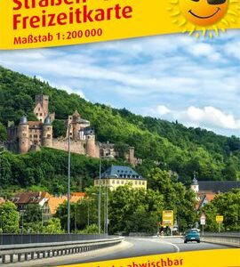 Baden-Württemberg-Nord. Straßen- und Freizeitkarte 1 : 200 000