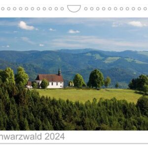 Schwarzwald 2024 (Wandkalender 2024 DIN A4 quer), CALVENDO Monatskalender
