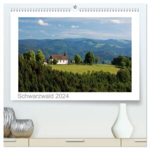 Schwarzwald 2024 (hochwertiger Premium Wandkalender 2024 DIN A2 quer), Kunstdruck in Hochglanz