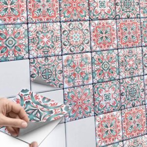 Fliesenaufkleber für Küche & Bad - Mexican Tiles 15x15 cm / 72 Folien